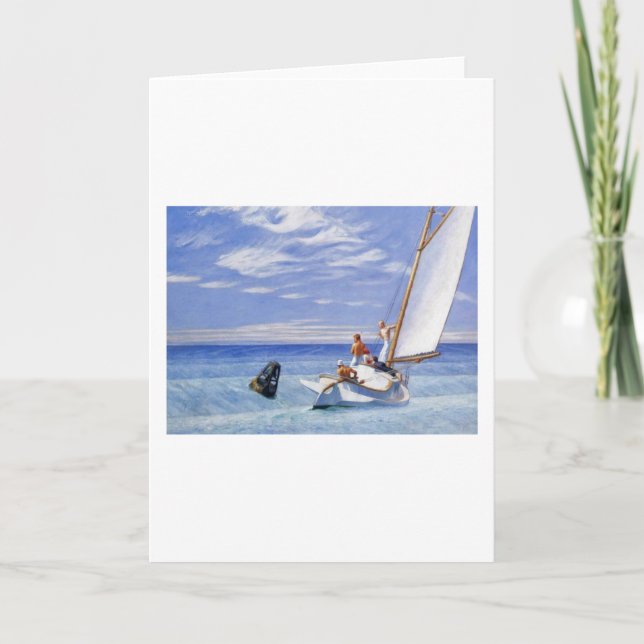 Ground Swell Hopper - Edward Hopper Kort (Framsida)