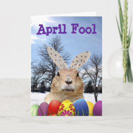 Groundhog April-dag Kort