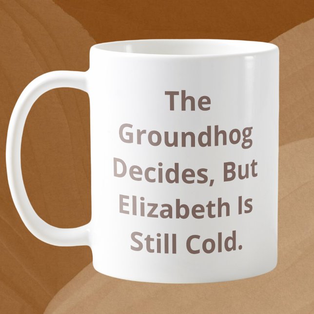 Groundhog beslutar om anpassningsbarhet kaffemugg (Skapare uppladdad)