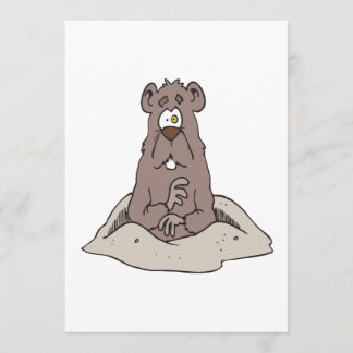 Groundhog dag inbjudningar