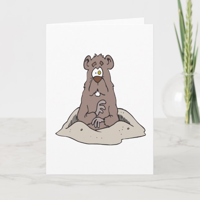 Groundhog dag kort (Framsida)