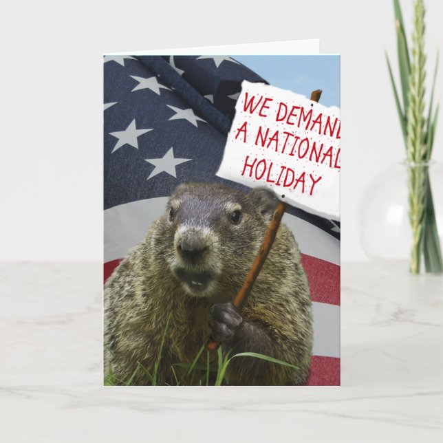Groundhog dag kort (Framsida)