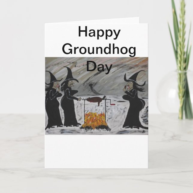 Groundhog dag kort (Framsida)