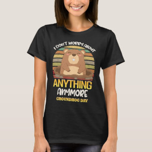 Groundhog Day 2022 Vintage Groundhog Birthday T Shirt