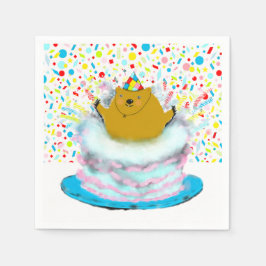 Groundhog Day Birthday Pappersservett