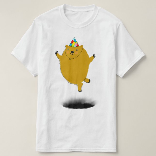 Groundhog Day Birthday T Shirt (Design framsida)