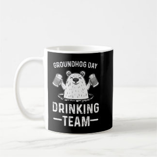 Groundhog Day Drinking Woodchuck februari 2 Kaffemugg
