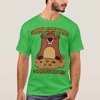 Groundhog Day, februari 2020 Punxsutawney Gobbl T Shirt