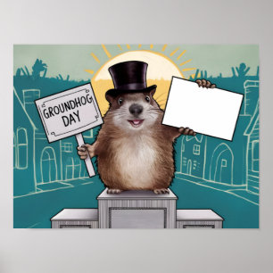 Groundhog Day Firande Poster
