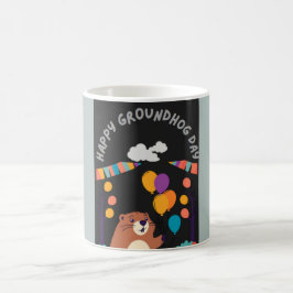 Groundhog Day Firande: Shadow eller Shine? Kaffemugg