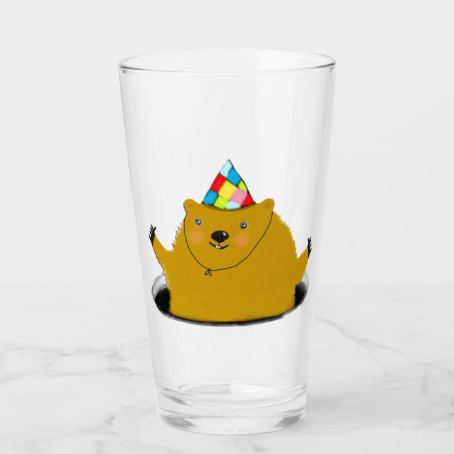 Groundhog Day Glaskopp (Framsida)