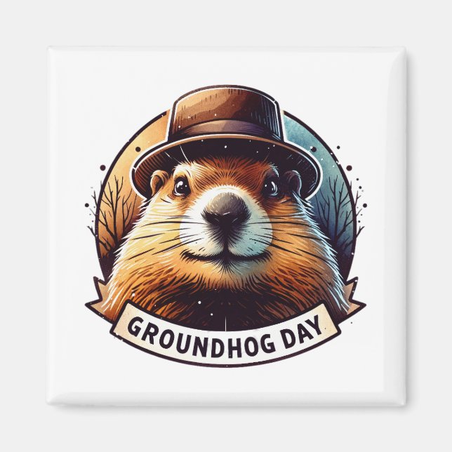 Groundhog Day, Groundhog Magnet (Framsidan)