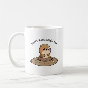 Groundhog Day Kawaii Mugg