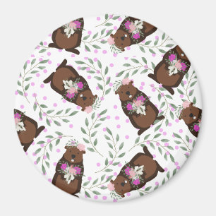 Groundhog Day Magnet