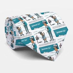 Groundhog Day Necktie Slips