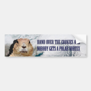 Groundhog Day Polar Vortex Bildekal