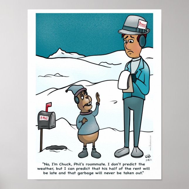 Groundhog Day Poster (Framsidan)