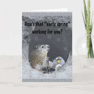 Groundhog Day Predence - Major Misslyckas! Kort