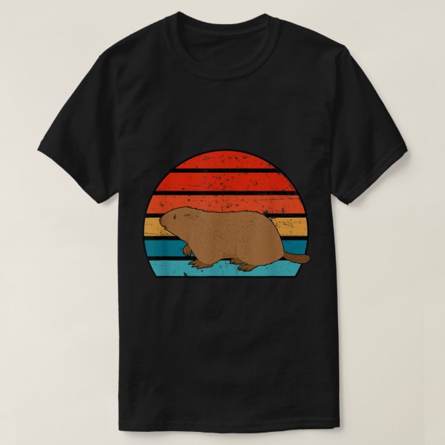Groundhog Day Punxsutawney Phil Pennsylvania Vinta T Shirt (Design framsida)