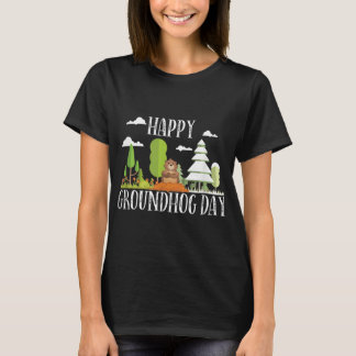 Groundhog Day Shirt Funny Groundhog Day Winter ell T Shirt
