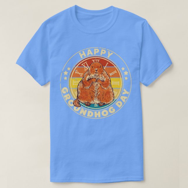 Groundhog Day T Shirt (Design framsida)