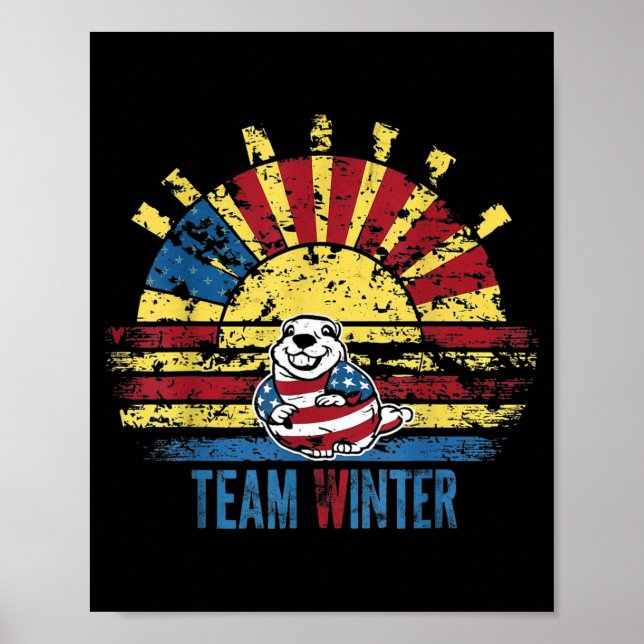 Groundhog Day Team Winter V5  Poster (Framsidan)