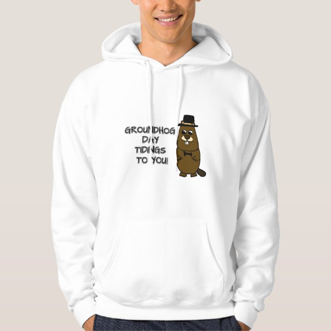 Groundhog Day-tidningar till dig! Hoodie (Framsida)