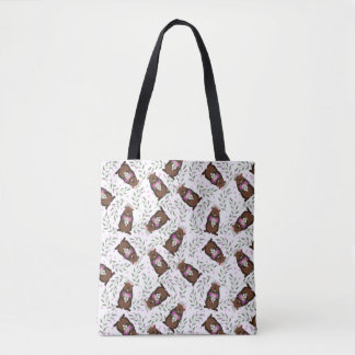 Groundhog Day Tote Bag Tygkasse