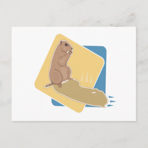 Groundhog Day Vykort