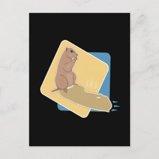 Groundhog Day Vykort