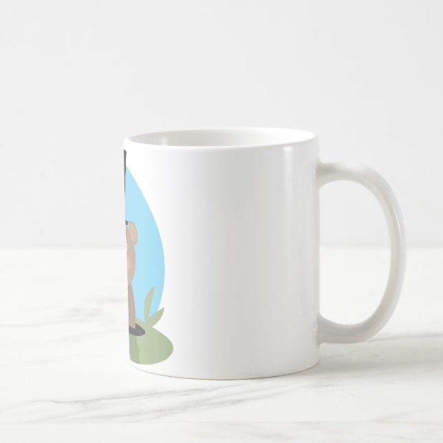 Groundhog Kaffemugg (Höger)
