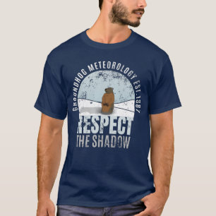 Groundhog Meteorology respekterar skuggan T Shirt