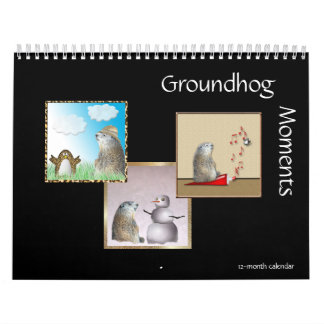 Groundhog Moments 12-månaders kalender