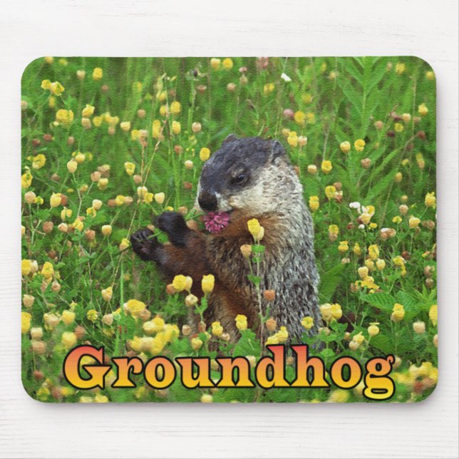 Groundhog Mousepad Musmatta (Framsidan)