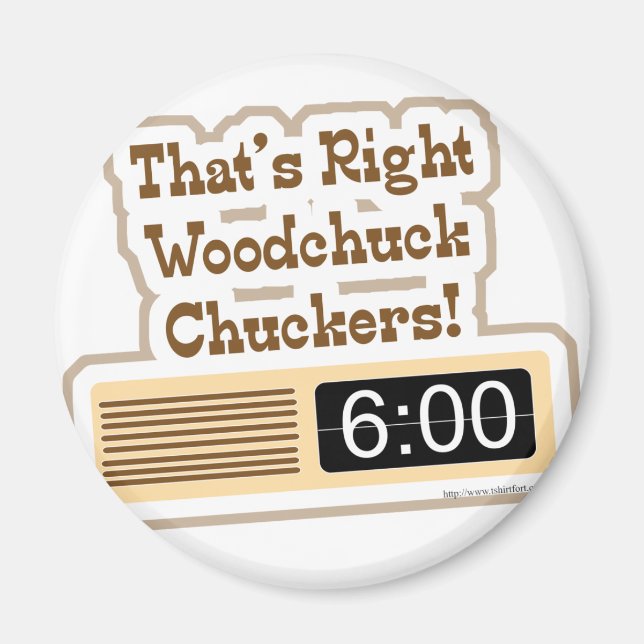 Groundhog Movie Magnet (Framsidan)