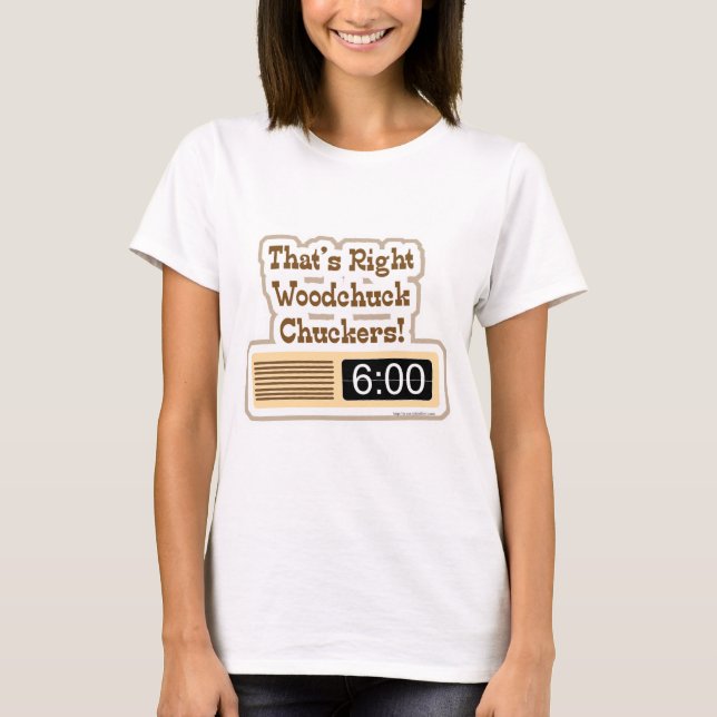 Groundhog Movie Tee Shirt (Framsida)