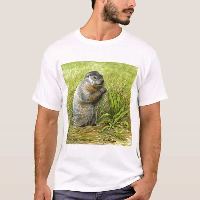 Groundhog T-tröja (slutet beskådar upp), Tröja (Framsida)