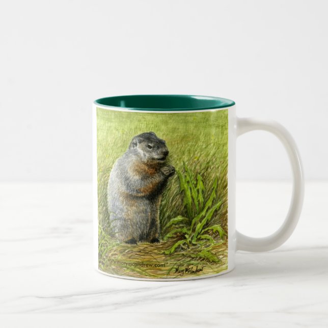 Groundhog Två-Tonad Mugg (Höger)