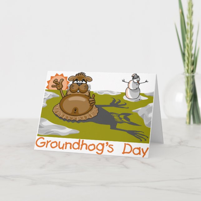 Groundhogs dag kort (Framsida)