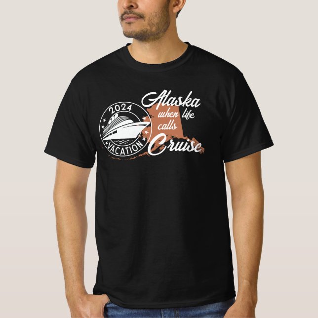 Group Alaska Cruise T Shirt (Framsida)