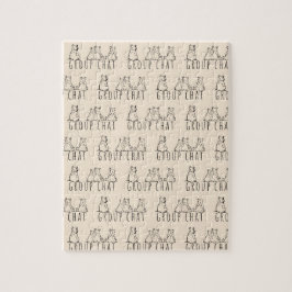 Group Chat Cute Bears Pattern Pussel