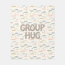 Group Hug Många 5-7 Namn får god sympati