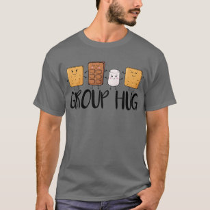 Group Hug S'mores Marshmallow Camping Smores T Shirt