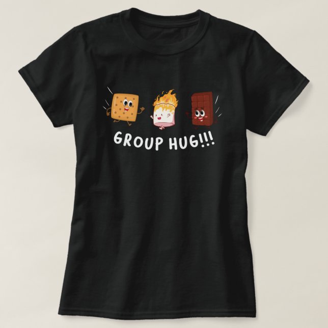 Group Hug T Shirt (Design framsida)
