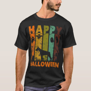 Group Pajamas Matching Halloween Costume Retro Dob T Shirt