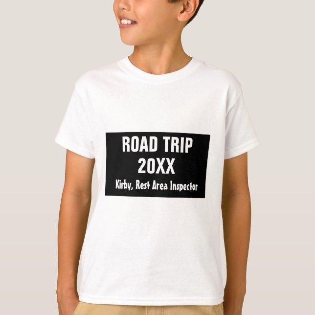 Group Road Resa Posts T-Shirt (Framsida)