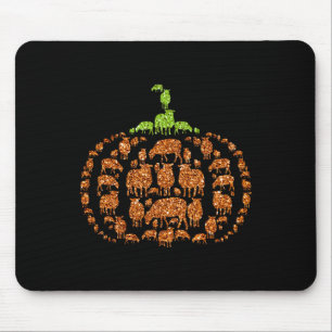 Group Sheeps Pumpkin Cute Shape Halloween Thanksgi Musmatta