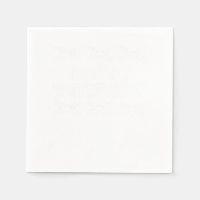 Group Therapy Cigar Smoking Tobacco Humidor Gift Pappersservett (Framsidan)