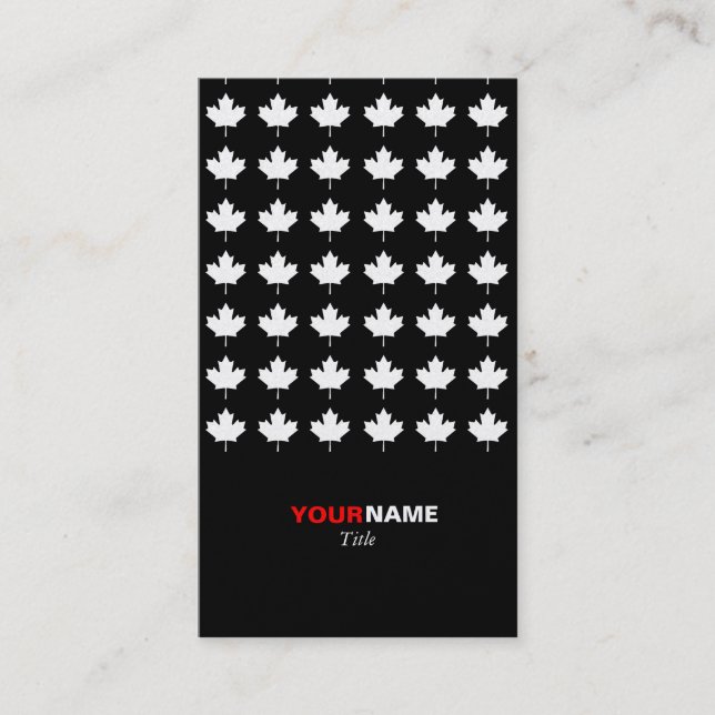 Groupon modernt lönnguld visitkort (Framsida)