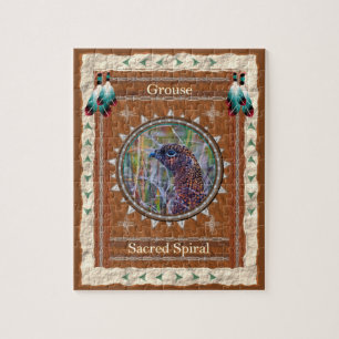 Grouse - Helig Spiral Jigszle Puzzle w/ Gift Box Pussel